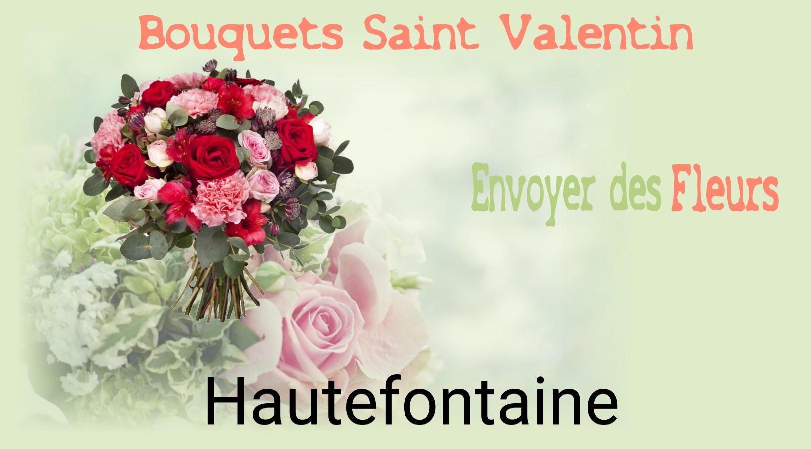 Roses de Saint-Valentin livrées à Hautefontaine